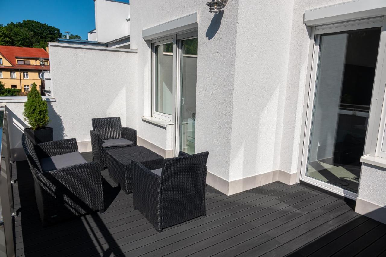Nowy Apartament Z Duzym Tarasem I Parkingiem Svinoústí Exteriér fotografie